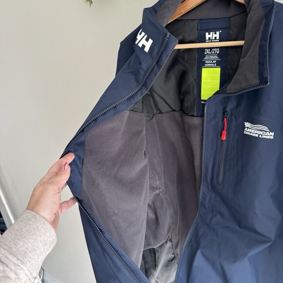 Helly Hansen Men's Crew Midlayer Sailing Jacket 2.0 American Cruise Line 2XL New - Picture 4 of 5